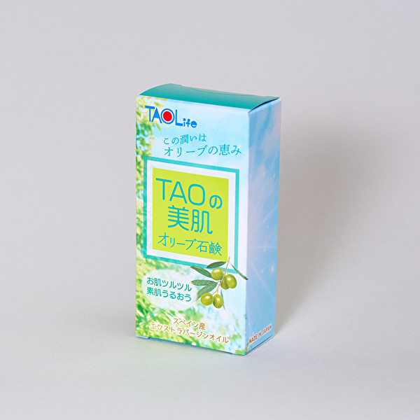 TAOの美肌オリーブ石鹸　外箱